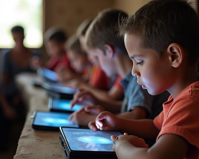 Apprentissage STEM à distance pour étudiants ruraux
